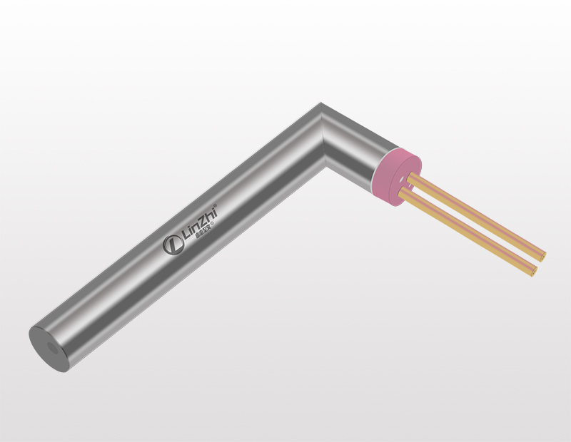 LZ00076-直角對焊帶陶瓷粒單頭電熱管